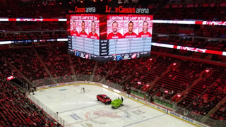The New Chevy Silverado Trail Boss Stalling on Detroit's Hockey Arena Ice Is a Perfect Metaphor